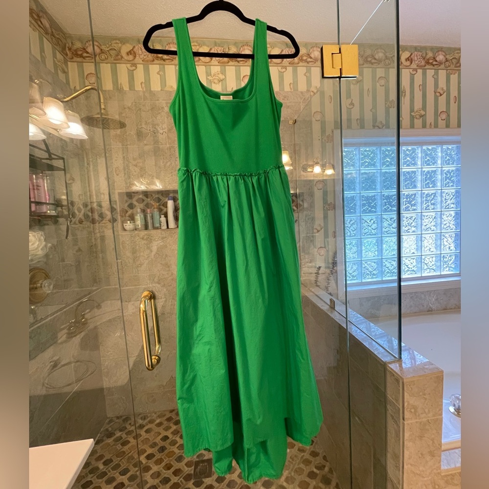 A New Day Green Ribbed Dress